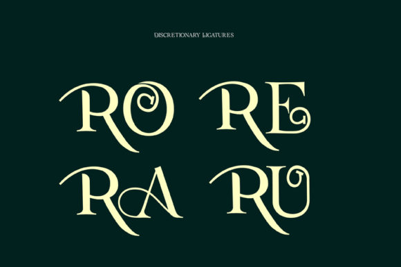Rollex II Font PNG with transparent background - Preview 1