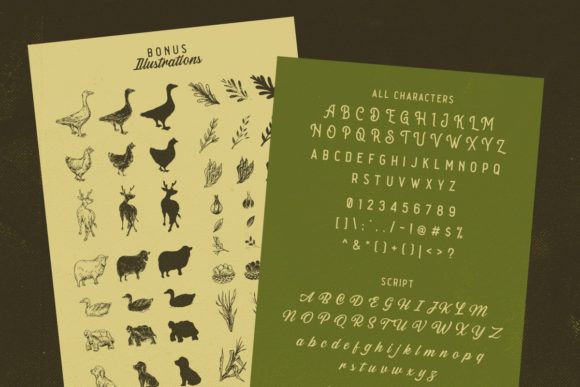 Sabatons Font PNG with transparent background - Preview 5