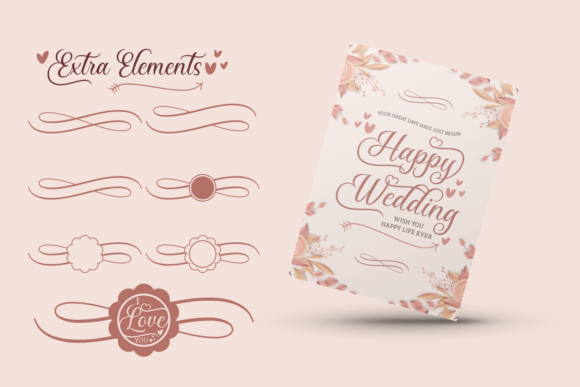 Say Yes Font PNG with transparent background - Preview 1