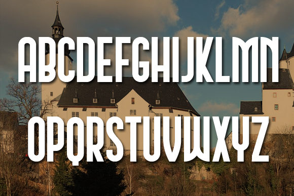 Schwarzenberg Font PNG with transparent background - Preview 2