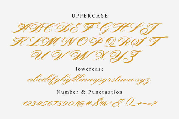 Shergine Font PNG with transparent background - Preview 5