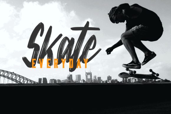 Silver Rayleigh Font PNG with transparent background - Preview 6