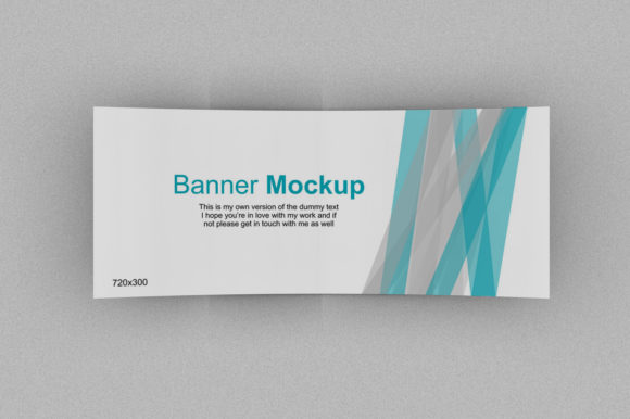 Web Banner Mockup Template Graphic Branding & Identity Mockups By patternhouse