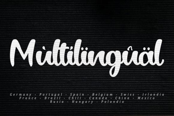 Black Catty Script Font - Preview 2