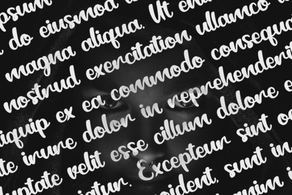 Black Catty Script Font - Preview 4