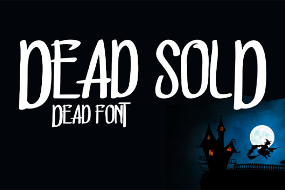 Dead Sold Font - Preview 3
