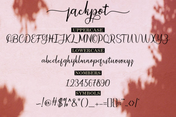 Jackpot Script Font - Preview 5
