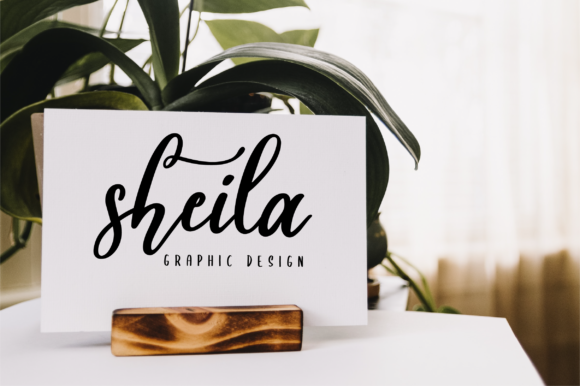 Sheila Script Font PNG with transparent background - Preview 2
