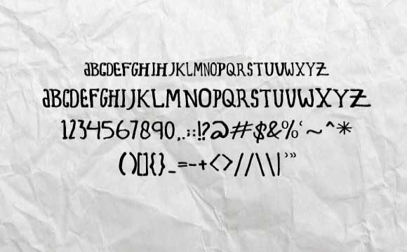 Favor Font - Preview 1