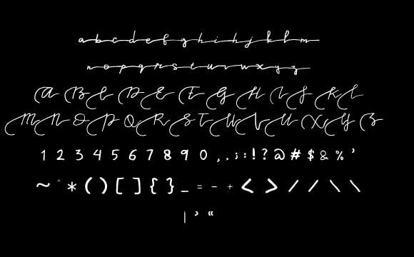 Follow Your Dreams Font - Preview 2