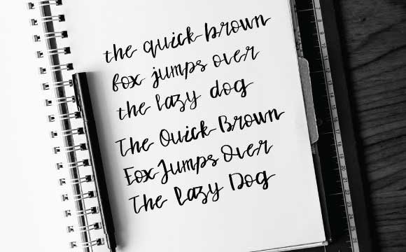 Melanda Font PNG with transparent background - Preview 1
