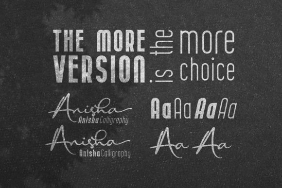 Anisha Font - Preview 3
