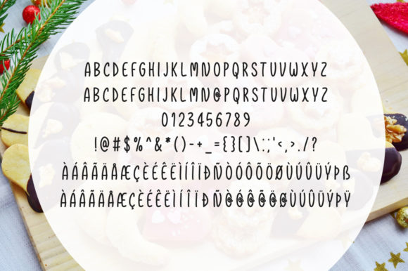 Christmas Cookies Font - Preview 3