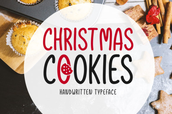 Christmas Cookies Script & Handwritten Font By Shattered Notion