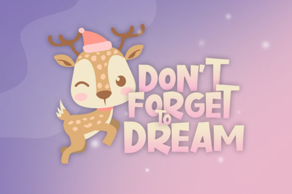 Cupid Deer Font - Preview 3