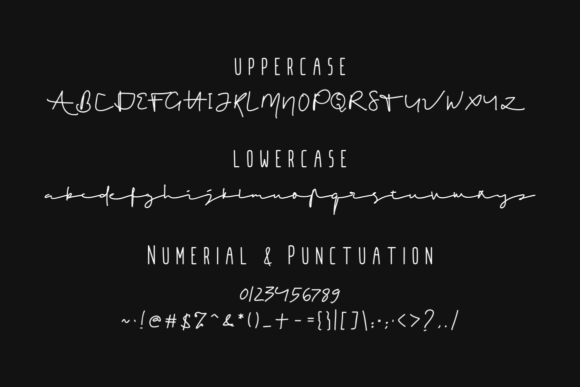 Dirandra Font - Preview 2