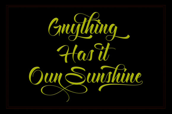 Ghymkama Font - Preview 3