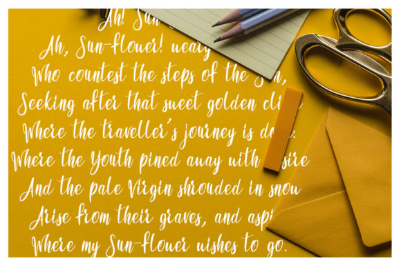 Handsome Devil Font font preview - 5