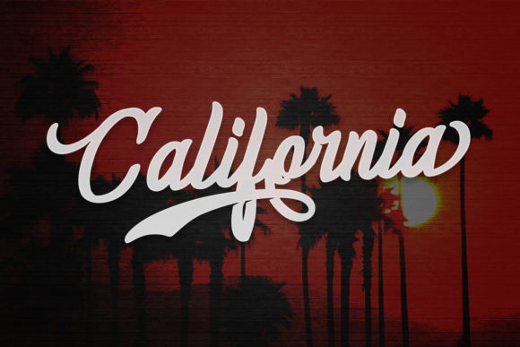 Homerun Script Font PNG with transparent background - Preview 2