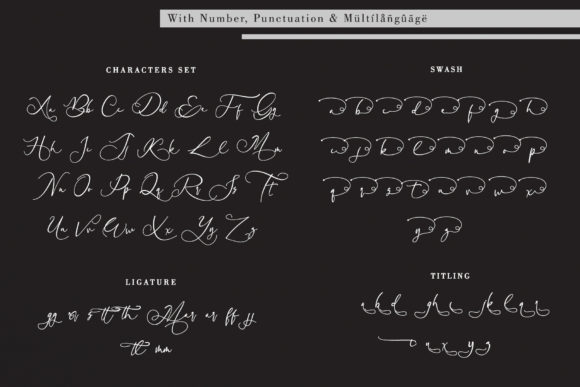 Mariagata Font PNG with transparent background - Preview 5