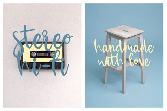Mashrooms Font PNG with transparent background - Preview 3