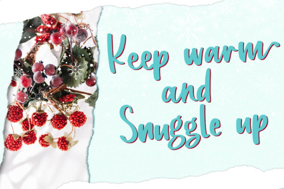 Mistletoes Font PNG with transparent background - Preview 5