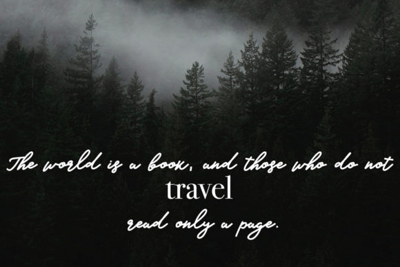 Passenger Font PNG with transparent background - Preview 1