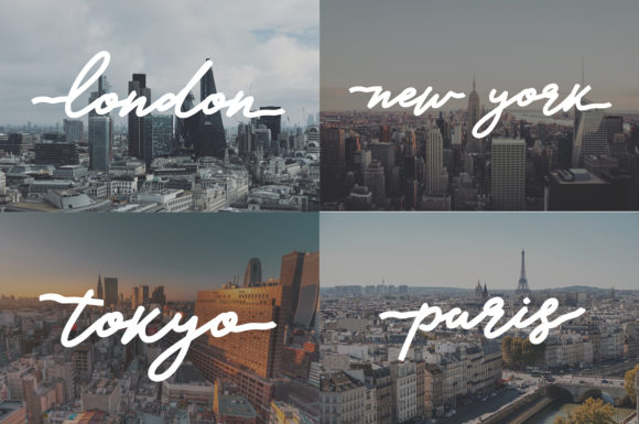 Passenger Font PNG with transparent background - Preview 5