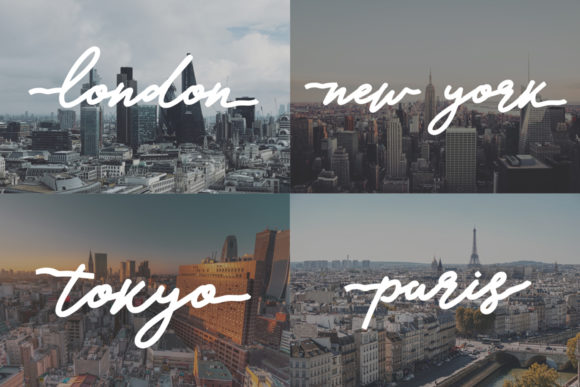 Passenger Font PNG with transparent background - Preview 6