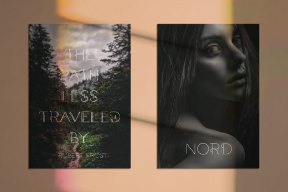 Sacred North Font PNG with transparent background - Preview 3