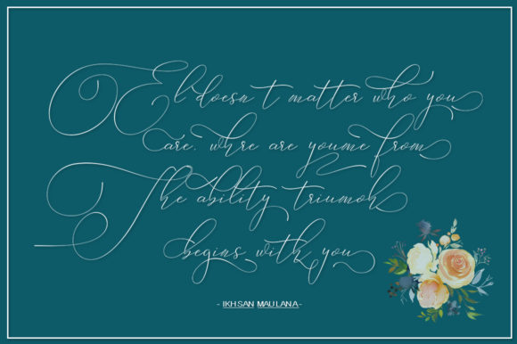 Alindiya Sophy Font - Preview 6