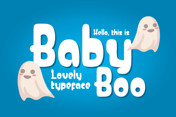 Baby Boo Display Font By Cikareotype