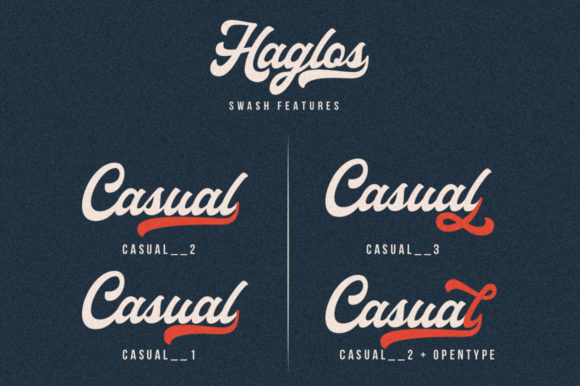 Haglos Font - Preview 5