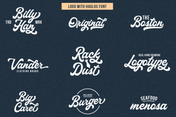 Haglos Font - Preview 6