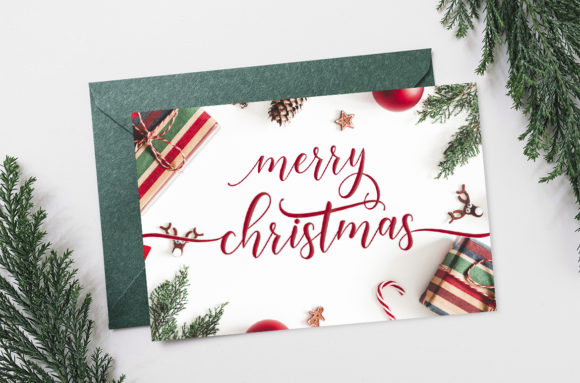 Happy Christmas Script Font - Preview 1