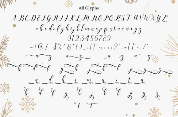 Happy Christmas Script Font - Preview 3