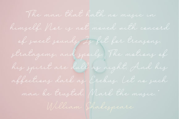 Larianti Monoline Font PNG with transparent background - Preview 6