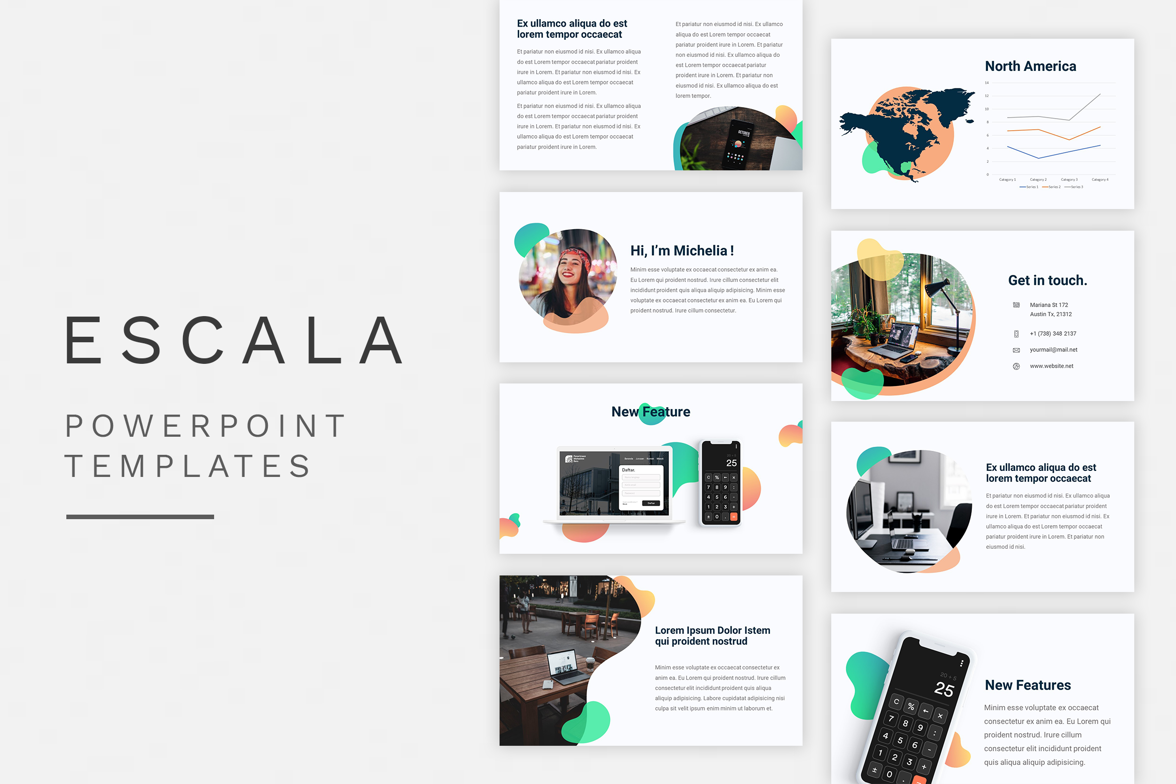 Powerpoint Linear Scale Powerpoint Escala Clear Graphic by padgoods · Creative Fabrica
