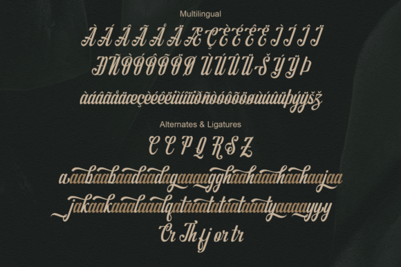 Queenetha Font PNG with transparent background - Preview 2