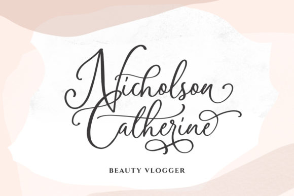 Amerta Misty Script Font - Preview 1