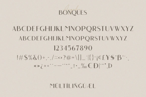 Angelic Bonques Trio Font - Preview 5