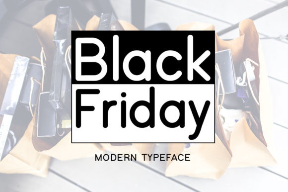 Black Friday Font by Instagram Fonts · Creative Fabrica font preview