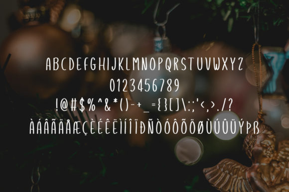 Christmas Holiday Font - Preview 3