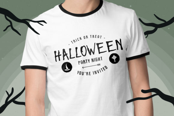 Halloween Duo Font PNG with transparent background - Preview 3