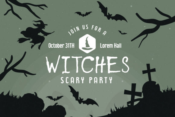 Halloween Duo Font PNG with transparent background - Preview 6