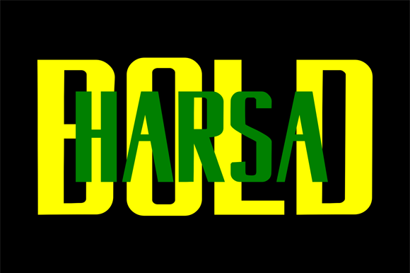 Harsa Font - Preview 6