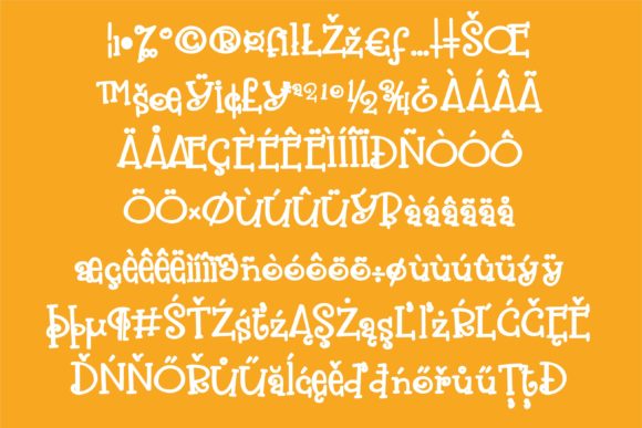 Honeypuff Font PNG with transparent background - Preview 2