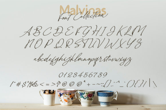 Malvinas Duo Font PNG with transparent background - Preview 3