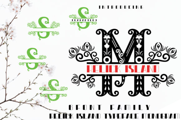 Relick Island Font PNG with transparent background - Preview 6