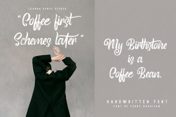 Roasttery Font PNG with transparent background - Preview 5